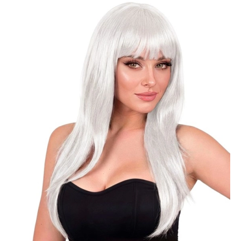 Peruca vogue alba - imagine 3